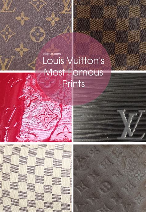 Louis Vuitton purse pattern